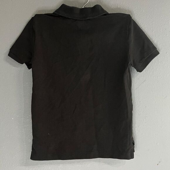 Ralph Lauren Kids Polo Shirt in Black with Red Logo size 7 #744 - Picture 6 of 6